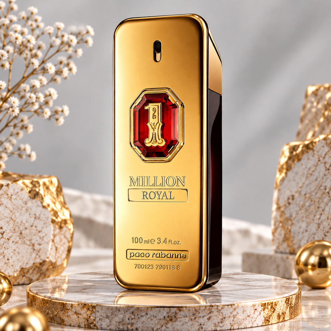 Paco Rabanne 1 Million Royal Parfum for Men (100ml / 3.4 Fl Oz)