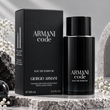 Giorgio Armani Armani Code Eau de Parfum (100ml / 3.4 FL.OZ.) Refillable Spray