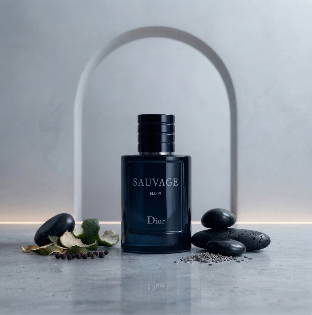 Dior Sauvage Elixir Cologne - Premium Men's Fragrance Luxury Bottle