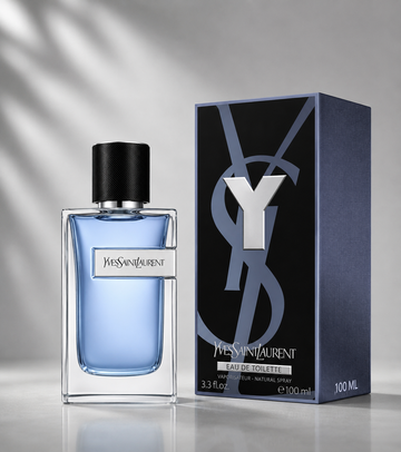 Yves Saint Laurent Y Eau de Toilette for Men (100ml / 3.3 fl. oz.) – Fresh, Woody & Long-Lasting Masculine Fragrance