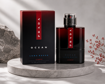 Prada Luna Rossa Ocean Le Parfum — An Intense Ambery Fougère Men's Fragrance (100ml / 3.3 FL. OZ.)