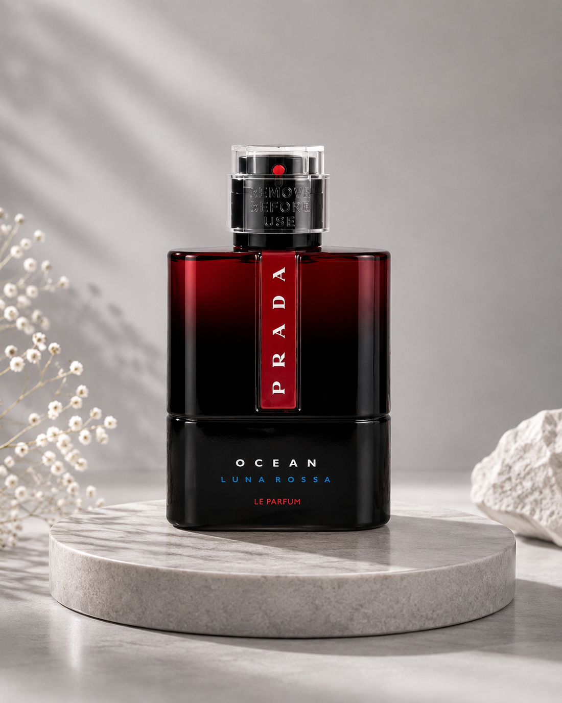 Prada Luna Rossa Ocean Le Parfum — An Intense Ambery Fougère Men's Fragrance (100ml / 3.3 FL. OZ.)
