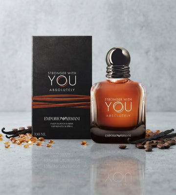Emporio Armani Stronger With You Absolutely Parfum – Luxurious & Long-Lasting Men's Fragrance (100ml)